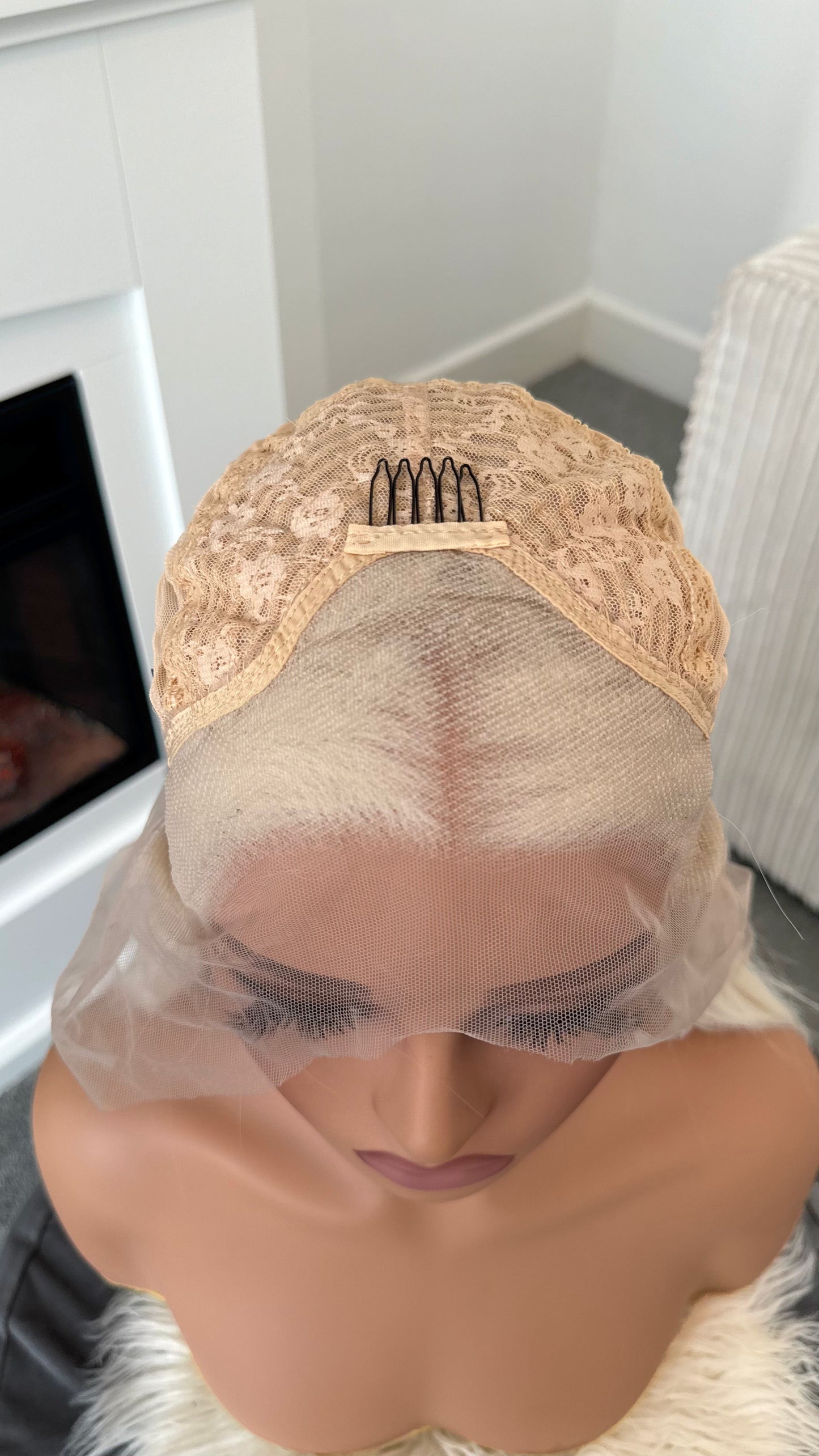 Rochelle 24" Platinum Blonde Lace Wig