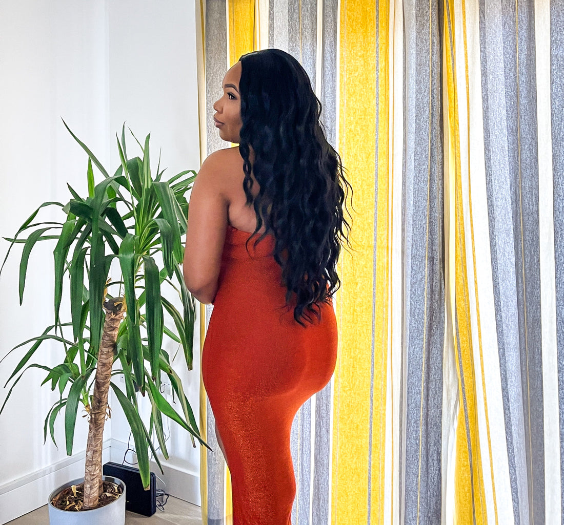 No Lace Wig Long black Wavy Hairstyle Hair Wig