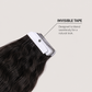 Invisible Tape in Yaki Hair Extensions Remy Hair