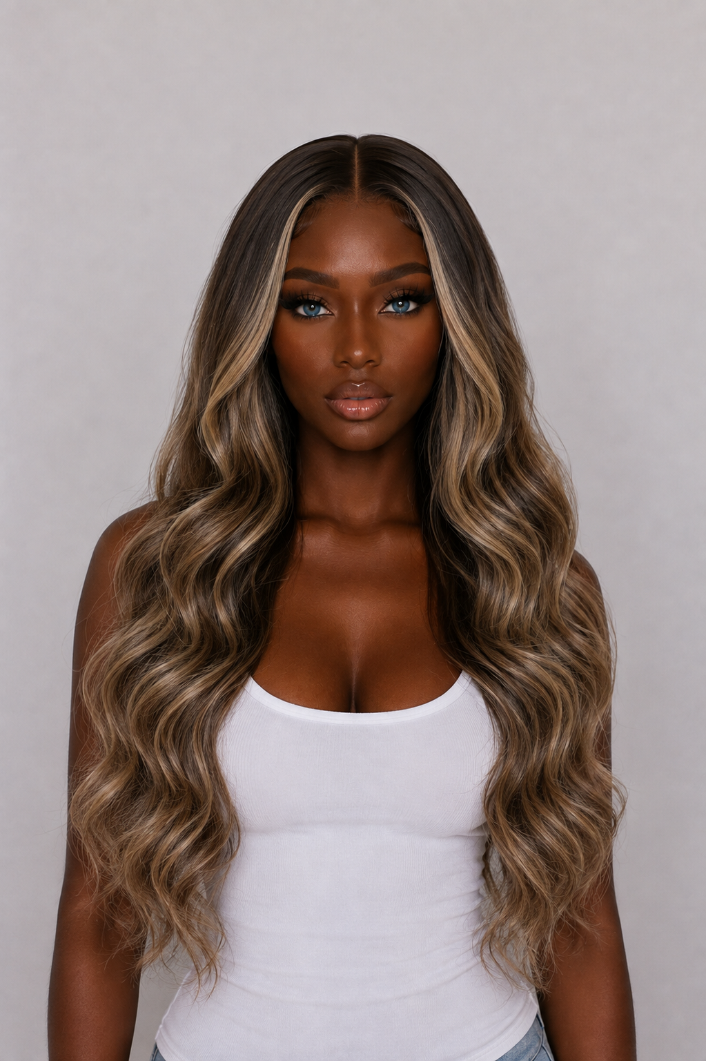 AMAYA 24" Bronde Balayage 13x4 Lace Wig
