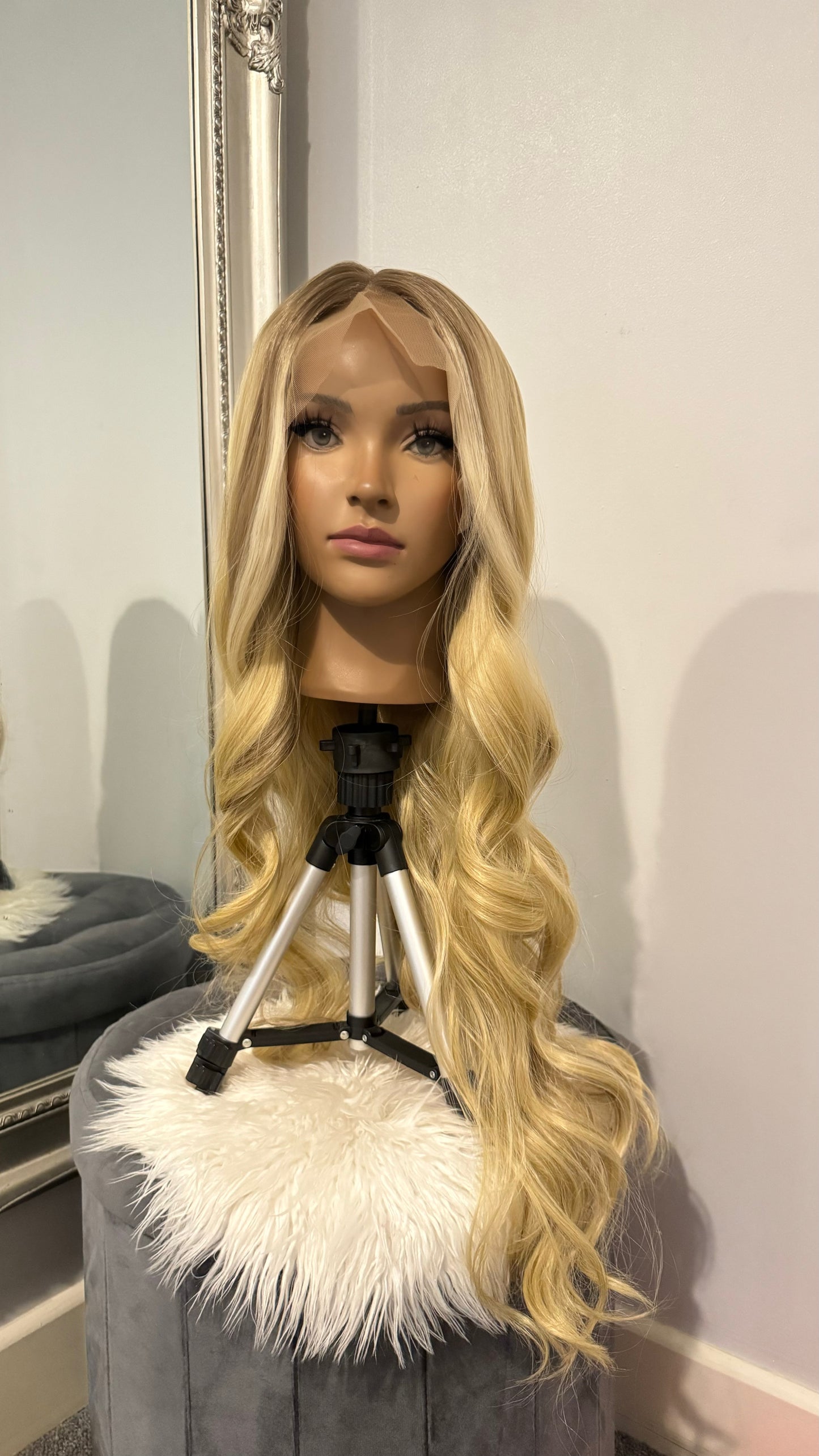 Shanti 26" Blonde Balayage 13x4 Lace Front Wig