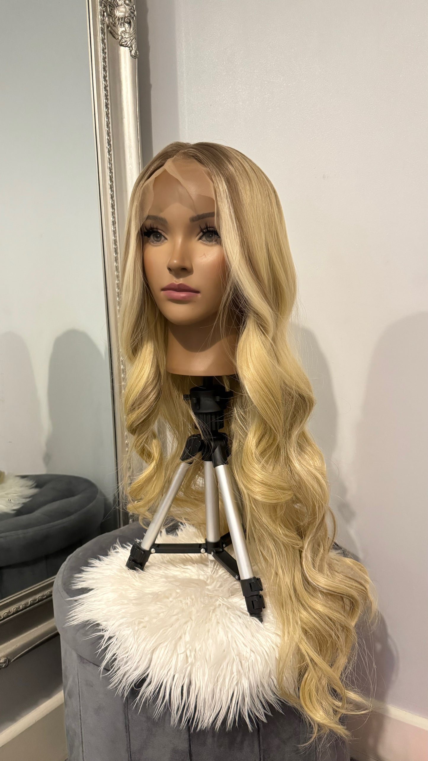 Shanti 26" Blonde Balayage 13x4 Lace Front Wig