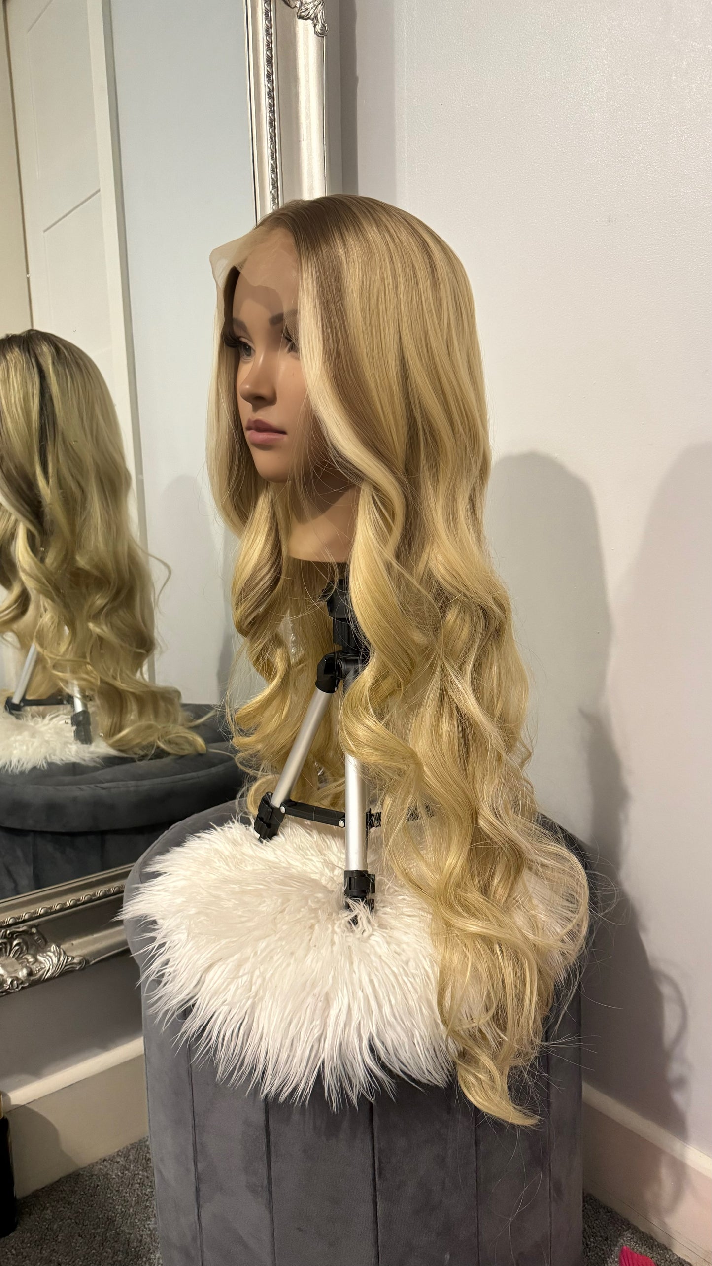 Shanti 26" Blonde Balayage 13x4 Lace Front Wig