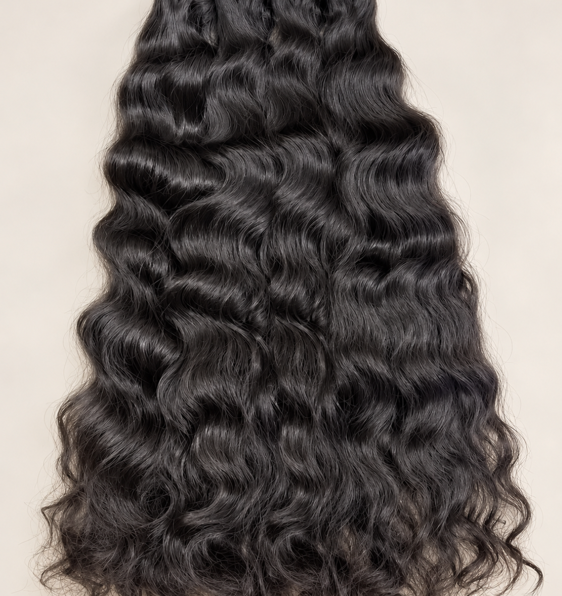 Raw Virgin Natural Wavy Human Hair Bundles