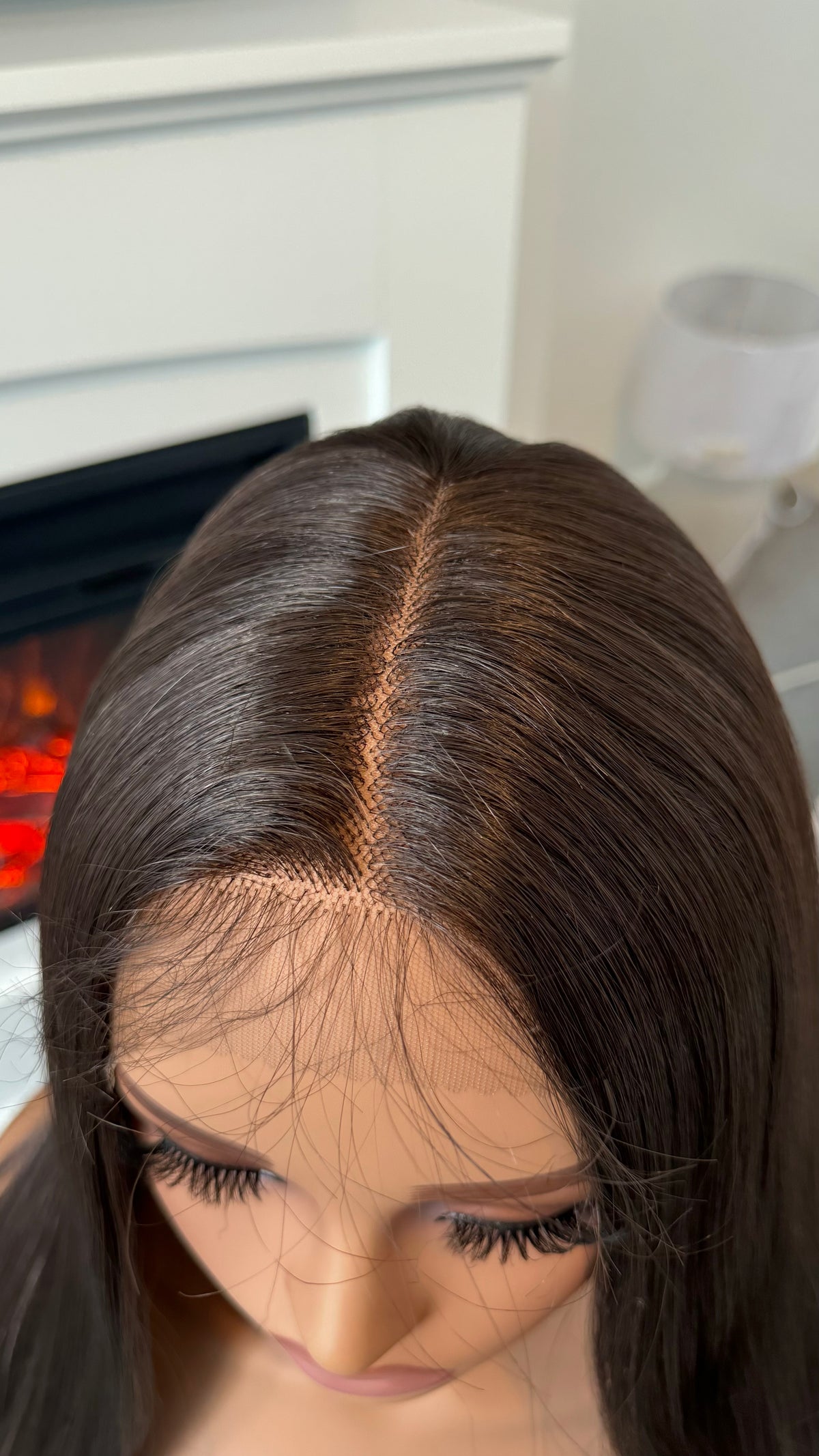 SELENA -  30" Brown Lace Wig