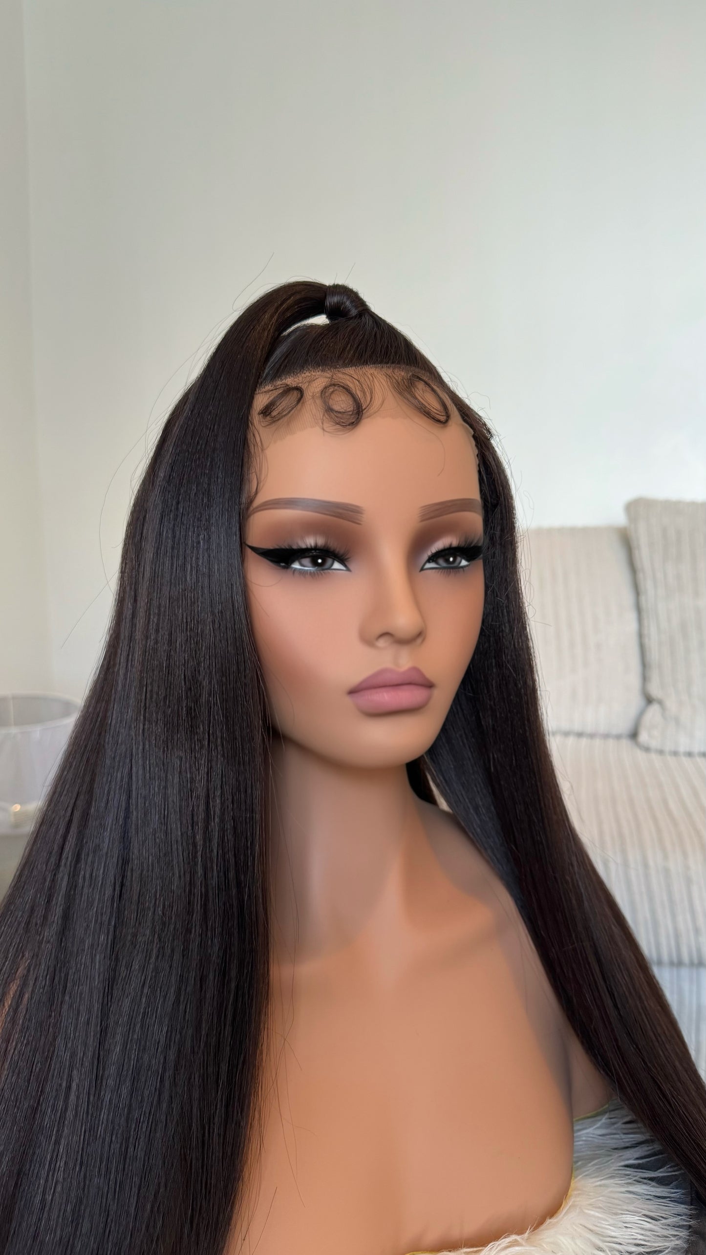Kennedy 36" Brown 360 Lace Front Wig