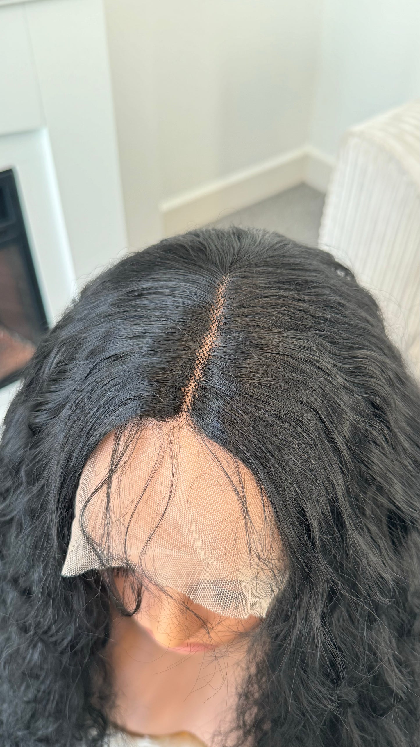 Kimaira 26" Wavy Black Lace Wig