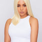 KYLIE 14" BLONDE SYNTHETIC LACE FRONT WIG - PBeauty Hair
