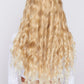 curly blonde hair wig, synthetic hair wig, heat resistant, pbeauty hair