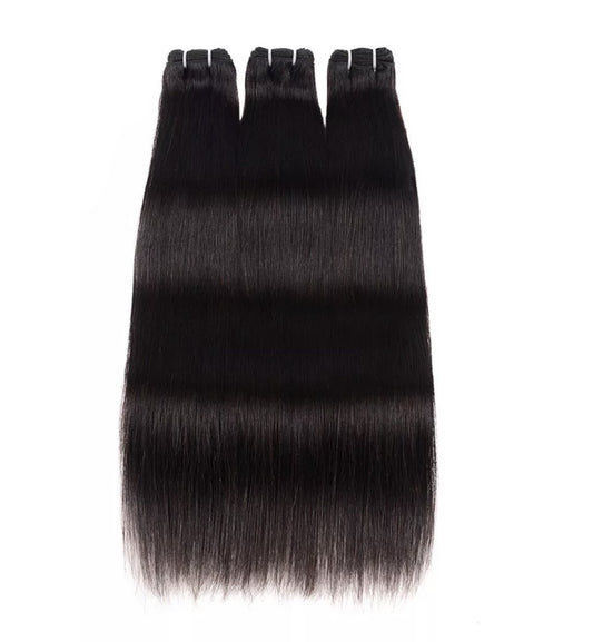Double Drawn Silked Virgin Brazilian Hair Weft Extensions - PBeauty Hair